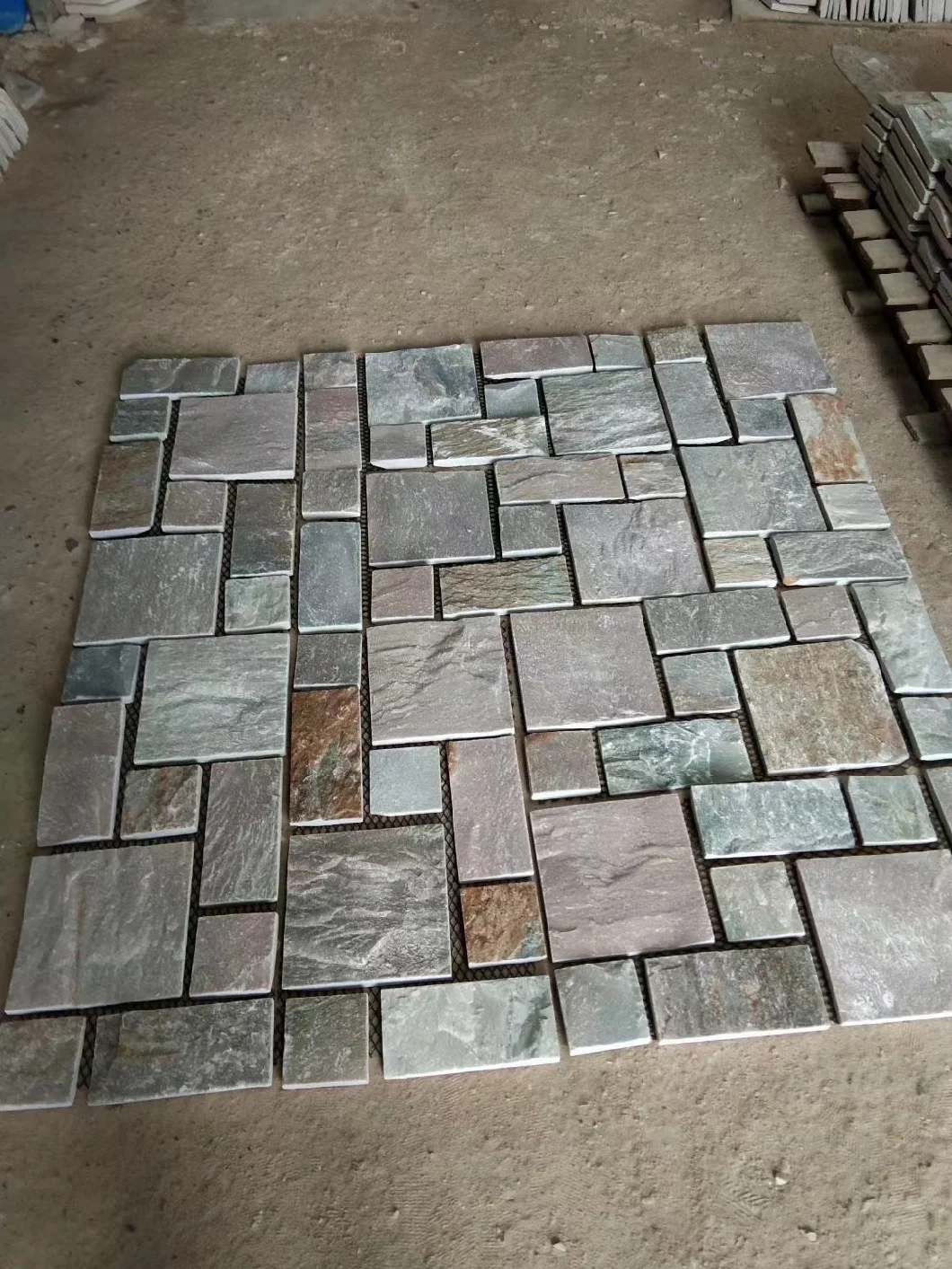 Rusty Slate Culture Stone Tiles for Roofing Walling Flooring Pool Table Slate
