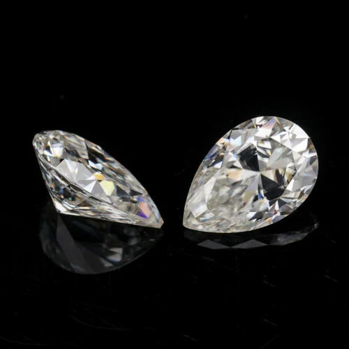 0.4CT 4X6mm Pear Shape Gh Color Vs Clarity Loose Moissanite Stone