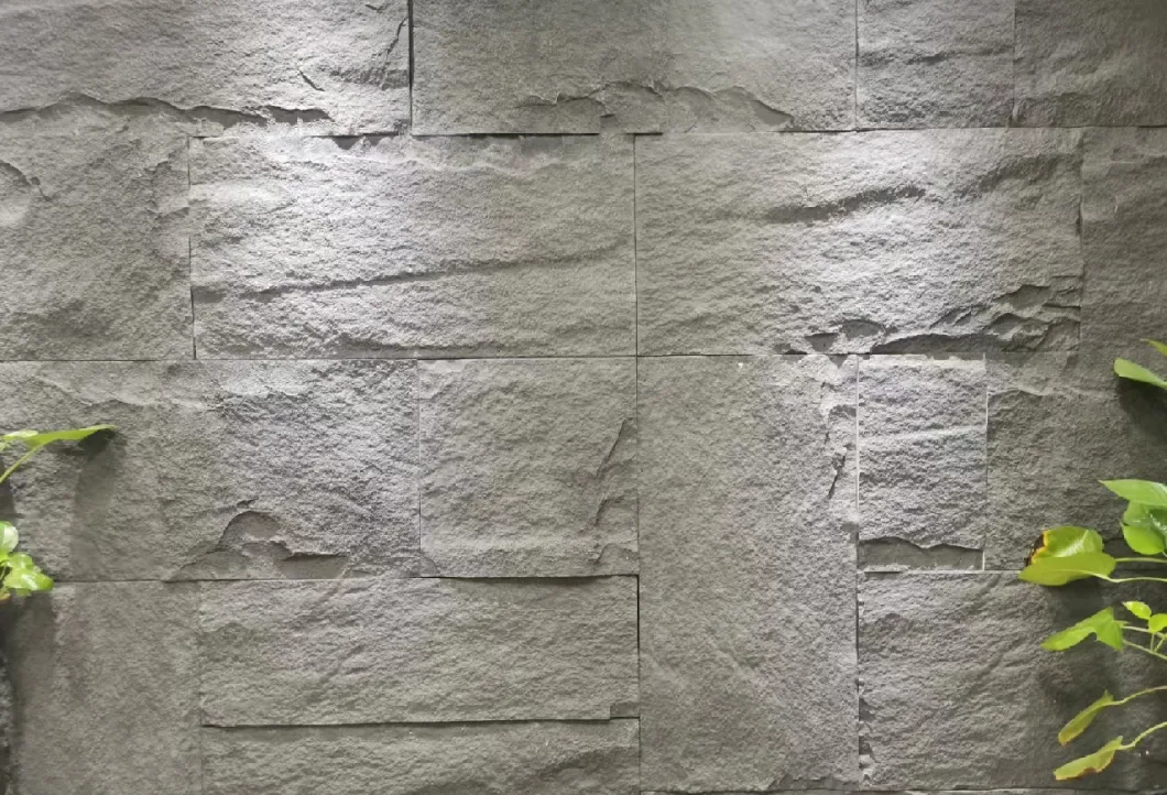 Interior Exterior Polyurethane Culture Wall Panel PU Faux Stone Panel
