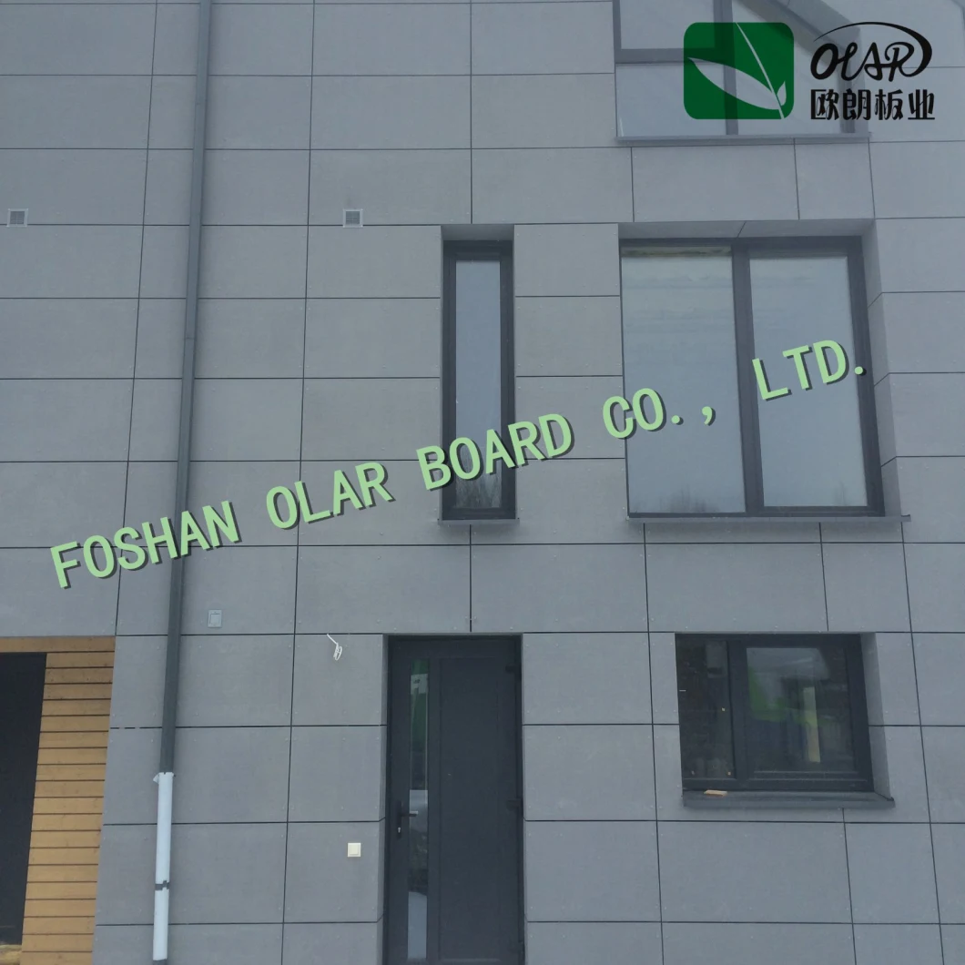 Fiber Cement Board-Competitive Waterproof Treatment Facade/ Cladding Panel