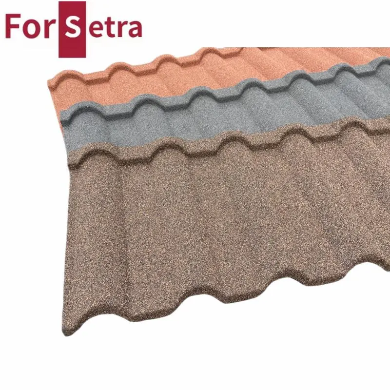 Stone Coated Metal Roof Tile in Nigeria Composite Slate Roof Tiles Popular Roofing Tiles Ghana for Building Construction
