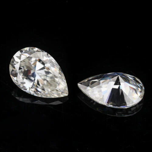 0.4CT 4X6mm Pear Shape Gh Color Vs Clarity Loose Moissanite Stone