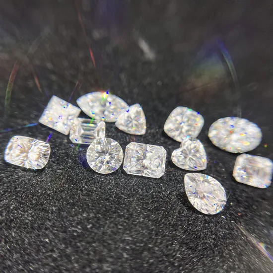 Gra Diamond Excellent Grade Vvs Loose Moissanite Stones in Fancy Cut Ship Direct