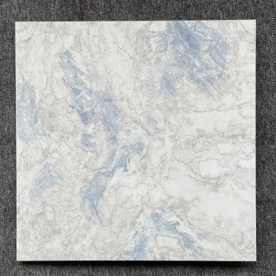 Good Quality 800X800 Foshan Modern Luxury White Blue Veins Marble Porcelain Glazed Floor Tiles