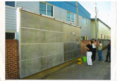 External Wall Fiber Cement Board Cladding Painting Fireproof Heat Insulation Non Asbestos