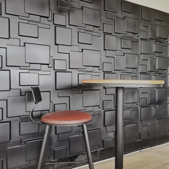 Waterproof PVC Faux Decorative Stone 3D Wall Panel