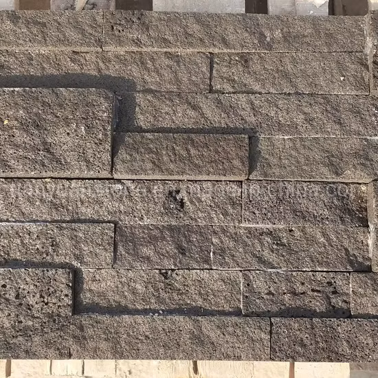 Natural Black Slate Culture Stone Wall Panel Wall Decoration Cladding Slate