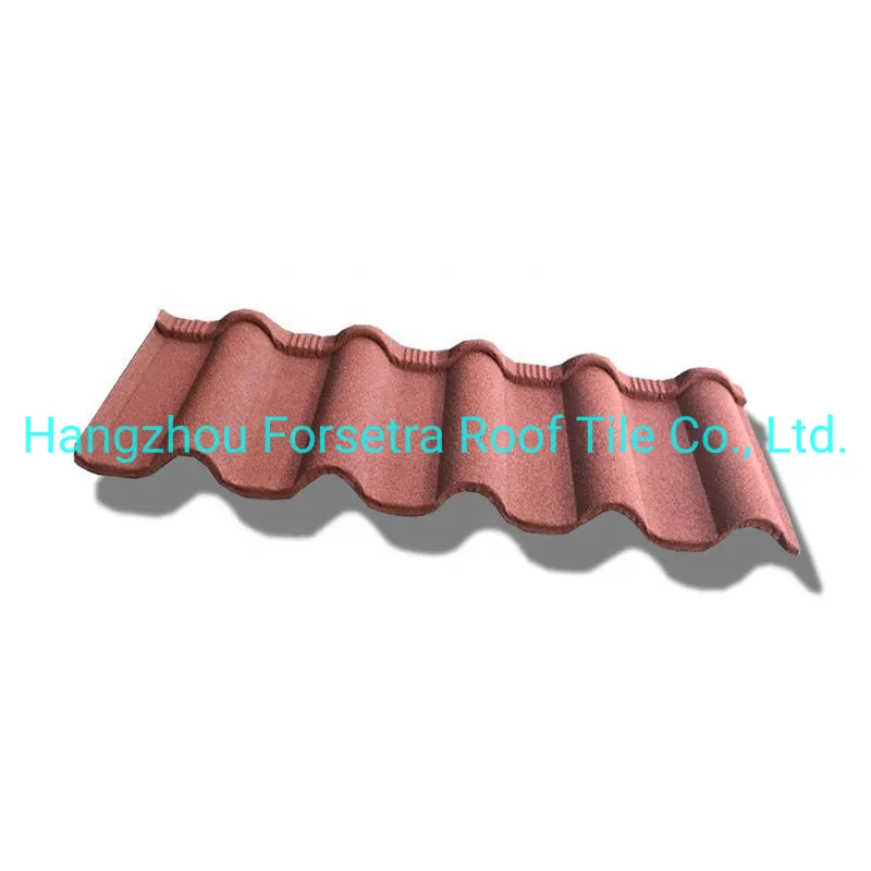 Color Steel Roof Tile Metal Steel Natural Slate Stone Coated Roofing Tiles