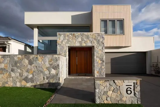 Rusty Natural Culture Stone for External Wall of Villa Zf-Sw-033